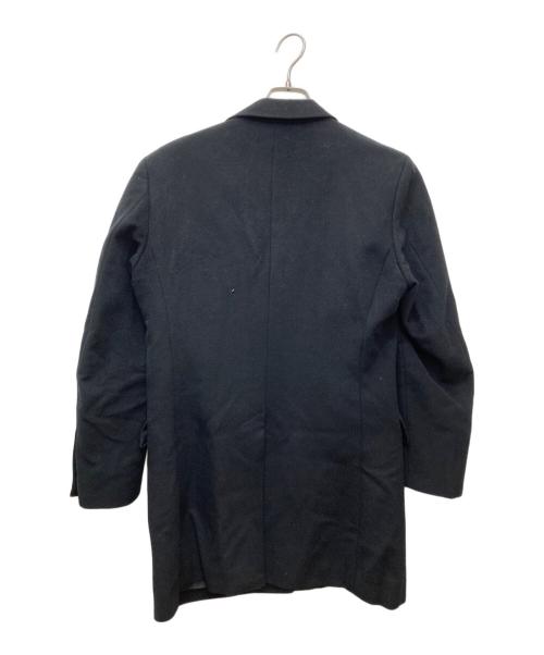 BLACK LABEL CRESTBRIDGE（ブラックレーベル クレストブリッジ）BLACK LABEL CRESTBRIDGE (ブラックレーベル クレストブリッジ) チェスターコート　51B10-403-09 ブラック サイズ:Sの古着・服飾アイテム