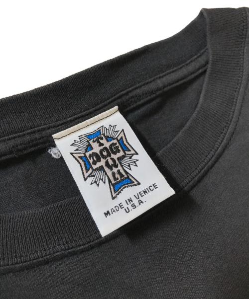DOG TOWN（ドッグ タウン）DOG TOWN (ドッグ タウン) Tシャツ ブラック サイズ:表記なしの古着・服飾アイテム