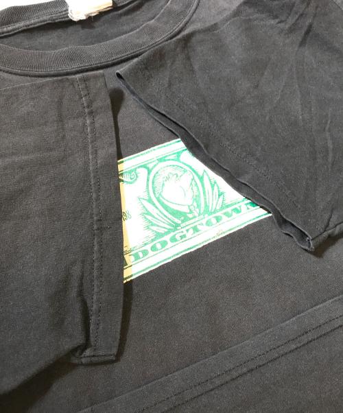 DOG TOWN（ドッグ タウン）DOG TOWN (ドッグ タウン) Tシャツ ブラック サイズ:表記なしの古着・服飾アイテム
