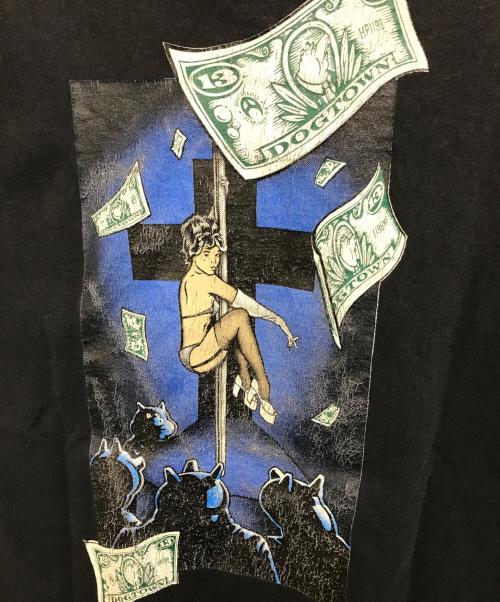 DOG TOWN（ドッグ タウン）DOG TOWN (ドッグ タウン) Tシャツ ブラック サイズ:表記なしの古着・服飾アイテム