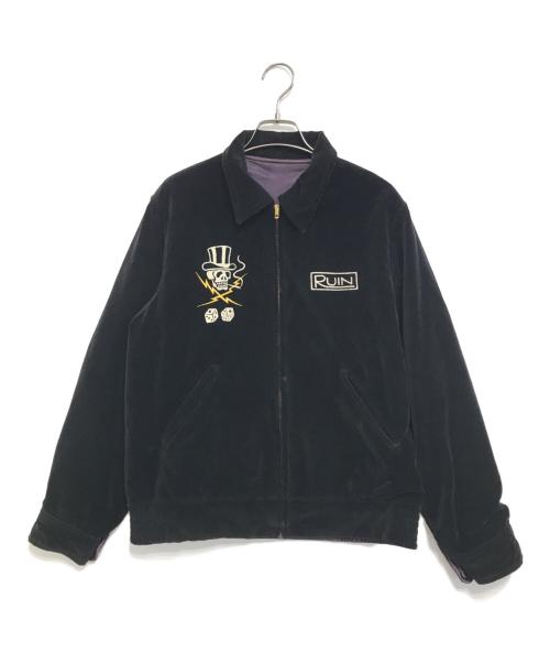 RADIALL（ラディアル）RADIALL (ラディアル) スーベニアリバーシブルジャケット ブラック サイズ:MEDIUMの古着・服飾アイテム