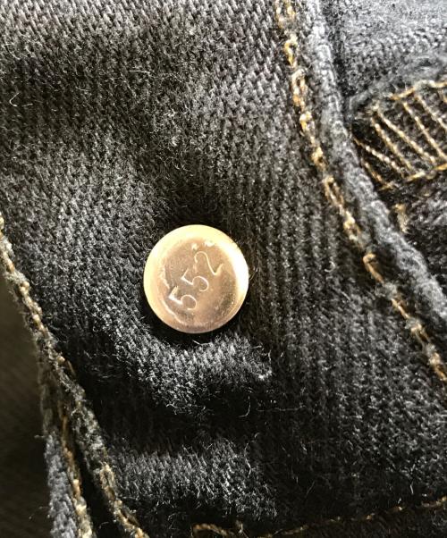 LEVI'S（リーバイス）LEVI'S (リーバイス) 501後染めブラックデニム ブラック サイズ:W32 L34の古着・服飾アイテム