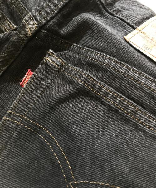 LEVI'S（リーバイス）LEVI'S (リーバイス) 501後染めブラックデニム ブラック サイズ:W32 L34の古着・服飾アイテム