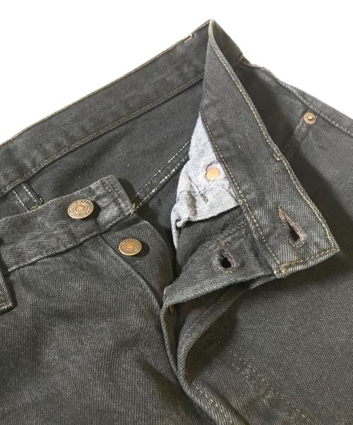 LEVI'S（リーバイス）LEVI'S (リーバイス) 501後染めブラックデニム ブラック サイズ:W32 L34の古着・服飾アイテム