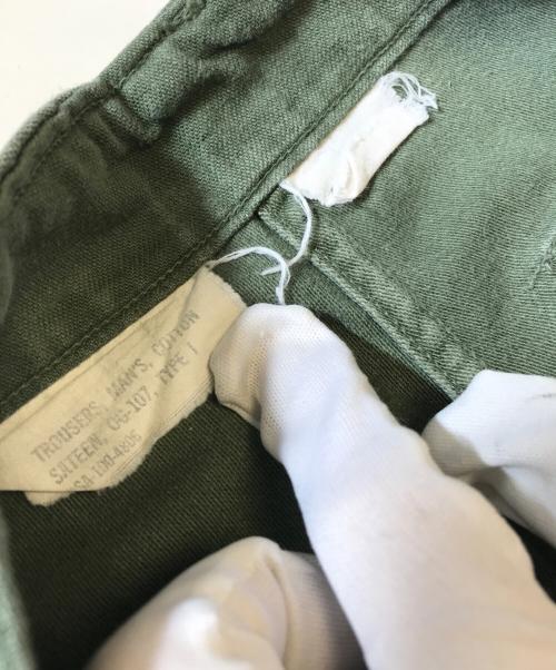 VINTAGE MILITARY（ヴィンテージ ミリタリー）VINTAGE MILITARY (ヴィンテージ ミリタリー) US ARMY ベイカーパンツ カーキ サイズ:表記なしの古着・服飾アイテム