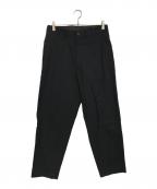 Yohji Yamamoto pour hommeヨウジヤマモト プールオム）の古着「コットンパンツ」｜ブラック