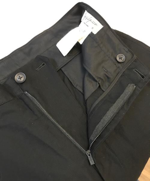 Yohji Yamamoto pour homme（ヨウジヤマモト プールオム）Yohji Yamamoto pour homme (ヨウジヤマモト プールオム) コットンパンツ ブラック サイズ:2の古着・服飾アイテム