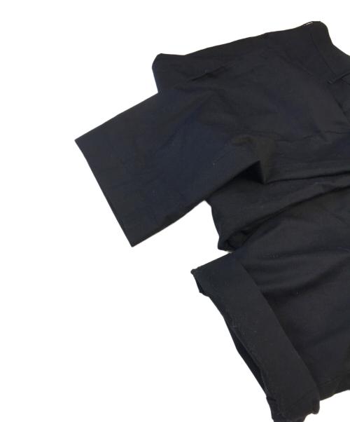 Yohji Yamamoto pour homme（ヨウジヤマモト プールオム）Yohji Yamamoto pour homme (ヨウジヤマモト プールオム) コットンパンツ ブラック サイズ:2の古着・服飾アイテム