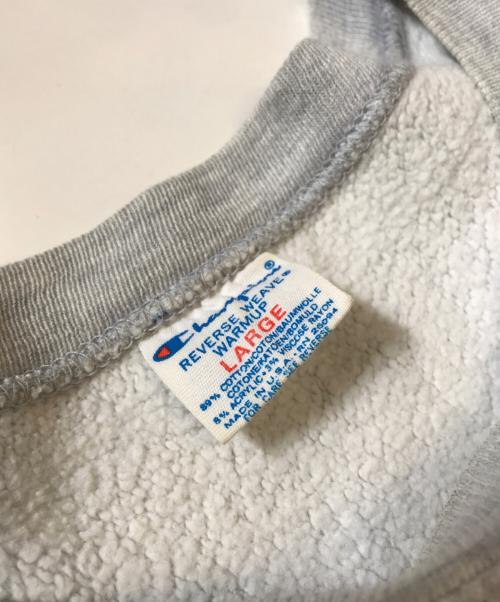 Champion（チャンピオン）Champion (チャンピオン) リバースウィーブスウェット グレー サイズ:Lの古着・服飾アイテム
