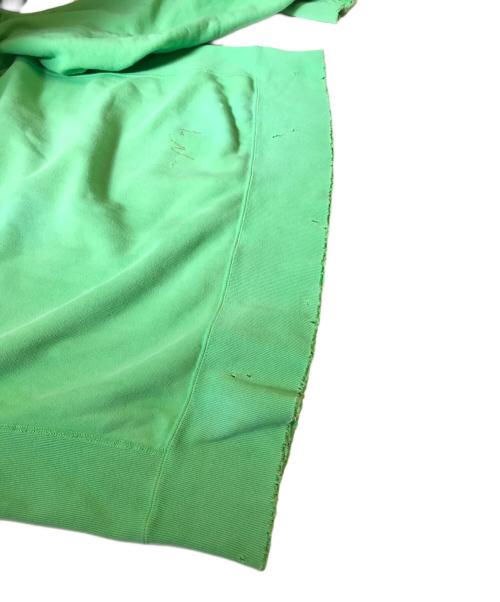 ANCELLM（アンセルム）ANCELLM (アンセルム) DYED DAMAGE SWEAT ブラウン サイズ:2の古着・服飾アイテム