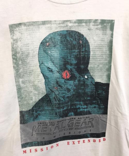 FRUIT OF THE LOOM（フルーツオブザルーム）FRUIT OF THE LOOM (フルーツオブザルーム) 90s METALGEAR SOLID(メタルギア・ソリッド) ゲームtシャツ ホワイト サイズ:XL　　　の古着・服飾アイテム