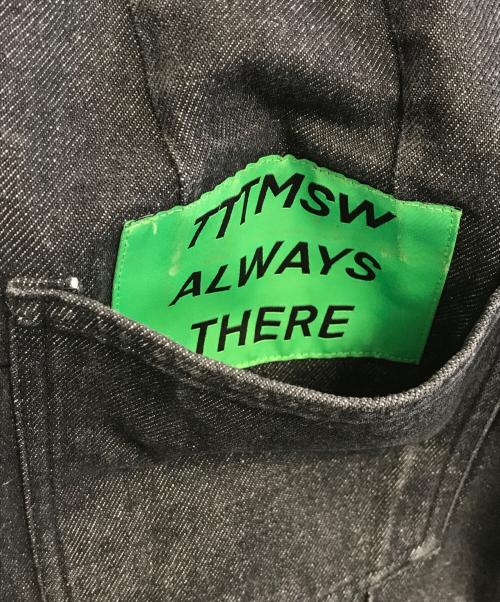 TTT MSW（ティー）TTT MSW (ティー) デニムパンツ ブラック サイズ:Mの古着・服飾アイテム