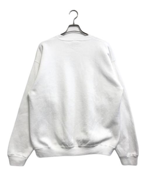 sundae（サンデー）sundae (サンデー) スウェット ホワイト サイズ:Lの古着・服飾アイテム