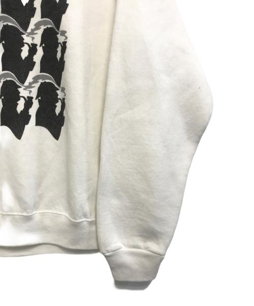 sundae（サンデー）sundae (サンデー) スウェット ホワイト サイズ:Lの古着・服飾アイテム