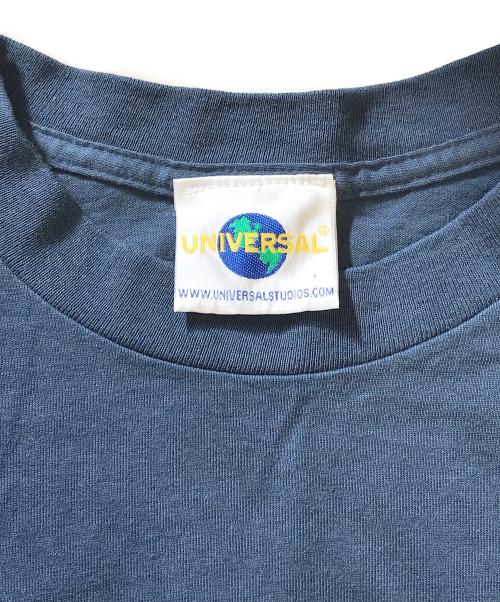 ムービーTシャツ（ムービーTシャツ）ムービーTシャツ (ムービーTシャツ) 90s BACK TO THE FUTURE(バックトゥザフューチャー)ムービーTシャツ ネイビー サイズ:Lの古着・服飾アイテム