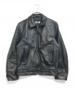 Schottショット）の古着「レザージャケット」｜ブラック