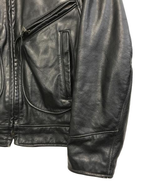 Schott（ショット）Schott (ショット) レザージャケット ブラック サイズ:36の古着・服飾アイテム