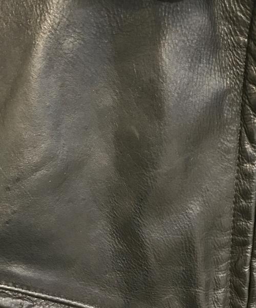 Schott（ショット）Schott (ショット) レザージャケット ブラック サイズ:36の古着・服飾アイテム