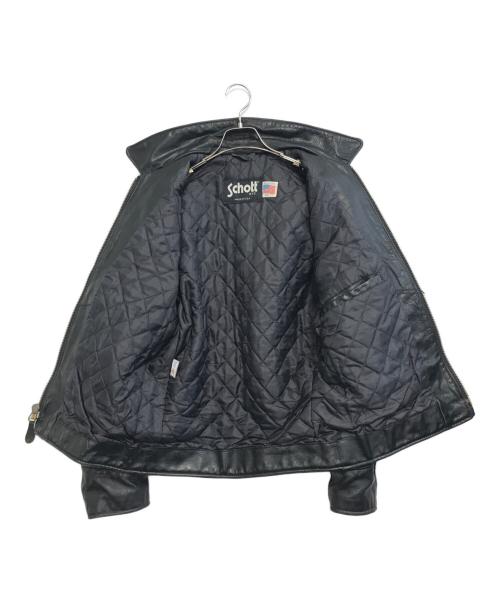Schott（ショット）Schott (ショット) レザージャケット ブラック サイズ:36の古着・服飾アイテム