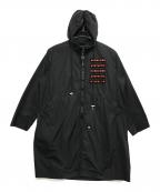 DIESELディーゼル）の古着「HARDCORE A3STH3TICナイロンコート」｜ブラック
