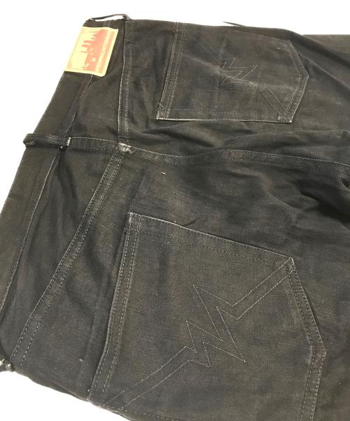 whiz limited（ウィズリミテッド）whiz limited (ウィズリミテッド) パッチワークデニムパンツ ブラック サイズ:Lの古着・服飾アイテム