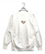 Championチャンピオン）の古着「90’sリバースウィーブスウェット」｜ホワイト
