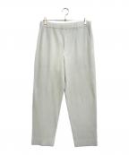HOMME PLISSE ISSEY MIYAKEオム プリッセ イッセイ ミヤケ）の古着「プリーツパンツ」｜グレー