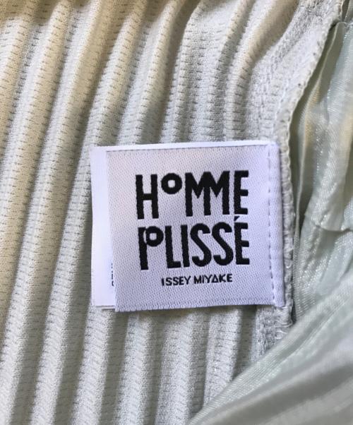 HOMME PLISSE ISSEY MIYAKE（オム プリッセ イッセイ ミヤケ）HOMME PLISSE ISSEY MIYAKE (オムプリッセ イッセイ ミヤケ) プリーツパンツ グレー サイズ:3の古着・服飾アイテム