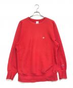 Championチャンピオン）の古着「リバースウィーブスウェット」｜レッド