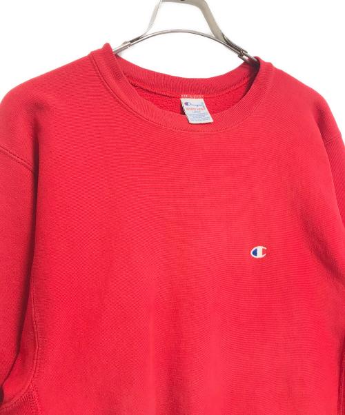 Champion（チャンピオン）Champion (チャンピオン) リバースウィーブスウェット レッド サイズ:Lの古着・服飾アイテム