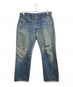 LEVI'Sリーバイス）の古着「66前期501デニムパンツ」｜インディゴ