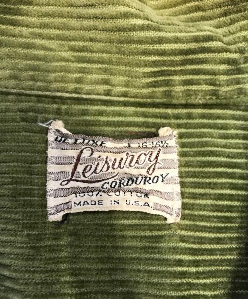 VINTAGE（ヴィンテージ）VINTAGE (ヴィンテージ) コーデュロイシャツ カーキ サイズ:L 16-16 1/2の古着・服飾アイテム