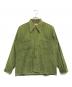 VINTAGE（ヴィンテージ）の古着「コーデュロイシャツ」｜カーキ