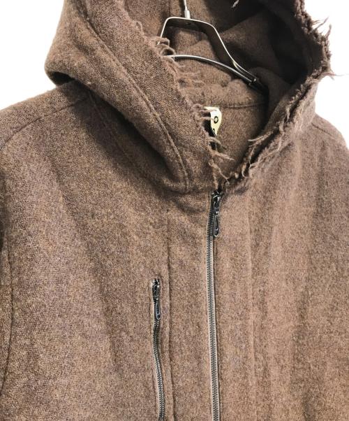 kooi（コーイ）KOOI (コーイ) ダブルジップパーカー カーキ サイズ:1の古着・服飾アイテム