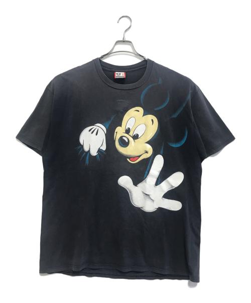 DISNEY（ディズニー）DISNEY (ディズニー) 両面プリントTシャツ ブラック サイズ:表記なしの古着・服飾アイテム