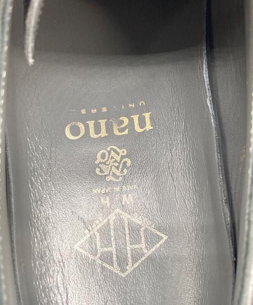 nano・universe（ナノ・ユニバース）nano・universe (ナノ・ユニバース) W.H (ダブルエイチ) ドレスシューズ　WHN0006 ブラック サイズ:24  2/1の古着・服飾アイテム