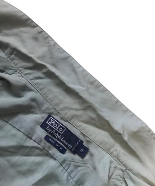POLO RALPH LAUREN（ポロ・ラルフローレン）POLO RALPH LAUREN (ポロ・ラルフローレン) レーヨン開襟シャツ グレー サイズ:Mの古着・服飾アイテム