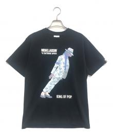 A BATHING APE（ア ベイシング エイプ）の古着「プリントTシャツ」｜ブラック