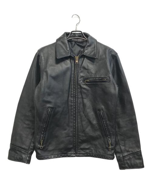 Schott（ショット）Schott (ショット) BNDL シングルライダースジャケット ブラック サイズ:36の古着・服飾アイテム