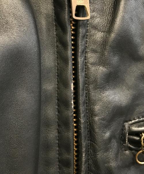 Schott（ショット）Schott (ショット) BNDL シングルライダースジャケット ブラック サイズ:36の古着・服飾アイテム