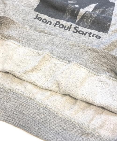 Hanes（ヘインズ）Hanes (ヘインズ) 偉人プリントスウェット グレー サイズ:Lの古着・服飾アイテム