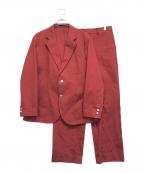 american wannabie×The Stylist Japanアメリカンワナビー×ザスタイリストジャパン）の古着「セットアップ」｜レッド