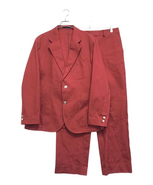 american wannabie（アメリカンワナビー）american wannabie (アメリカンワナビー) The Stylist Japan (ザスタイリストジャパン) セットアップ レッド サイズ:Lの古着・服飾アイテム