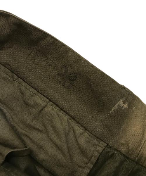 VINTAGE MILITARY（ヴィンテージ ミリタリー）VINTAGE MILITARY (ヴィンテージ ミリタリー) FRENCH MILITARY(フランス軍) M-47 カーゴパンツ カーキ サイズ:23の古着・服飾アイテム