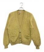 The University Shopザ・ユニバ―シティー・ショップ）の古着「モヘア混カーディガン」｜オリーブ