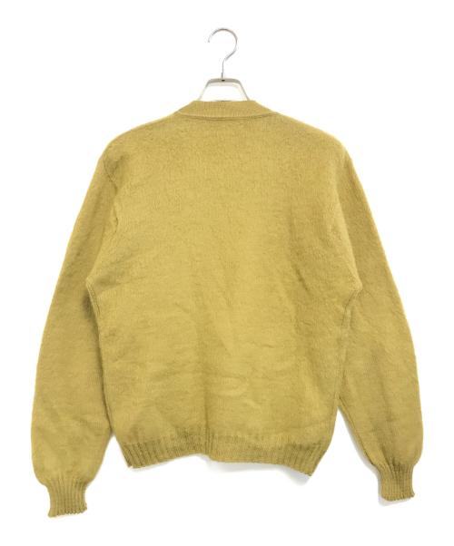 The University Shop（ザ・ユニバ―シティー・ショップ）The University Shop (ザ・ユニバ―シティー・ショップ) モヘア混カーディガン オリーブ サイズ:Mの古着・服飾アイテム