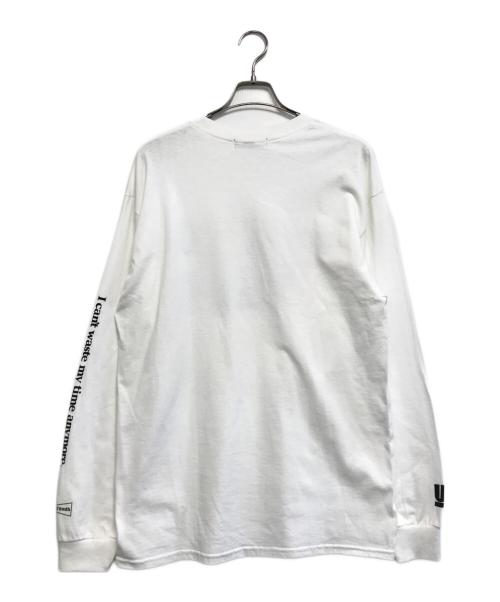UNDERCOVER（アンダーカバー）UNDERCOVER (アンダーカバー) WASTED YOUTH (ウエステッド ユース) 長袖カットソー ホワイト サイズ:Lの古着・服飾アイテム