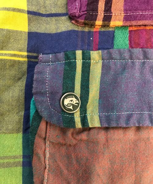 POLO RALPH LAUREN（ポロ・ラルフローレン）POLO RALPH LAUREN (ポロ・ラルフローレン) ユーティリティーオーバーシャツ マルチカラー サイズ:Sの古着・服飾アイテム