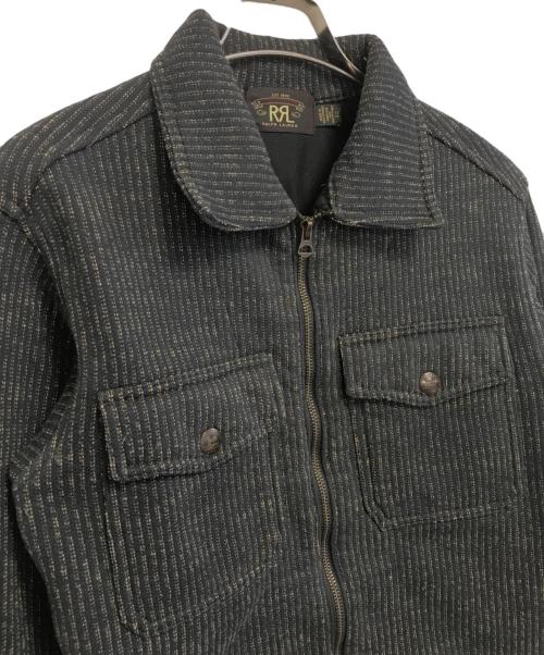 RRL（ダブルアールエル）RRL (ダブルアールエル) ジップアップジャケット ブラック サイズ:XSの古着・服飾アイテム