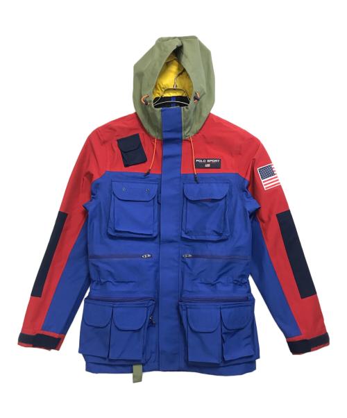 POLO SPORT（ポロスポーツ）POLO SPORT (ポロスポーツ) ウォーターレジスタントジャケット マルチカラー サイズ:XSの古着・服飾アイテム